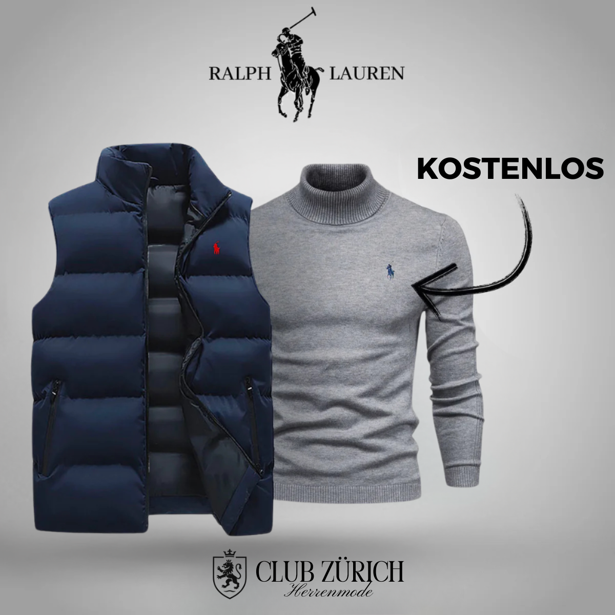 (1+ 1 GRATIS) R&L Weste + kostenloser Pullover (Endgültiger Ausverkauf)